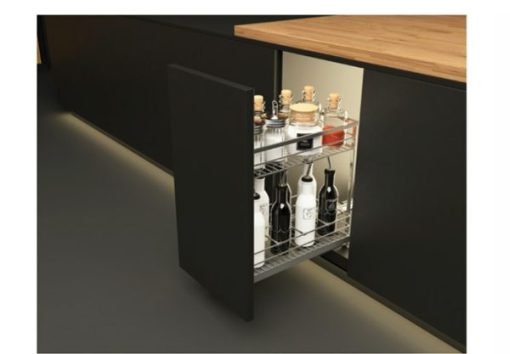 Rổ kéo để gia vị Cucina 200mm Mạ Chrome 549.20.231 - 1