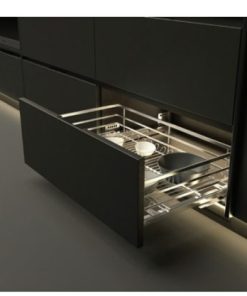 Rổ kéo để xoong nồi Cucina 600mm Inox 304 549.08.024