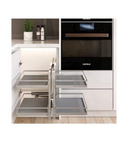 Rổ kéo góc OLLA 900mm Hafele 595.50.804 - 18 Rổ kéo góc OLLA 900mm Hafele 595.50.804 - 17