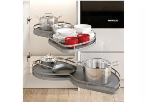 Rổ kéo góc OLLA MOVE 900mm mở trái Hafele 541.01.814 - 1