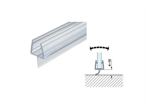 Ron cửa kính Hafele 90° cho kính 10-12mm 950.50.013 - 1