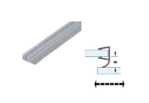 Ron cửa kính cho cửa trượt Hafele 10-12mm 950.50.017 - 1