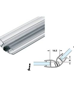 Ron cửa kính nam châm Hafele 135° cho kính 10-12mm 950.50.029