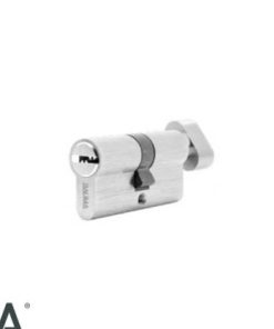 Ruột khoá 1 đầu chìa 1 đầu vặn 60mm BAUMA 916.87.822