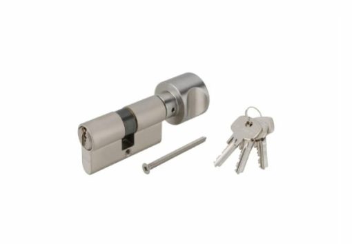 Ruột khóa 1 đầu chìa 1 đầu vặn dài 60mm 916.96.307 - 1