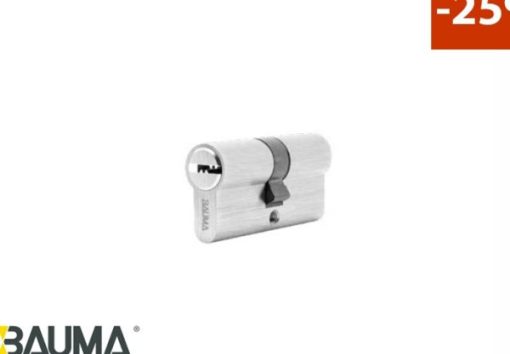Ruột khoá 2 đầu chìa 70mm BAUMA 916.87.825 - 1