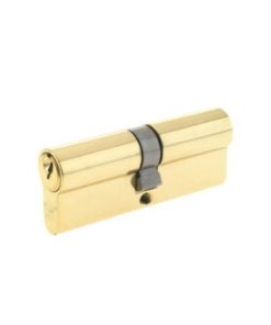 Ruột khóa 2 đầu chìa màu đồng bóng Hafele 916.96.601