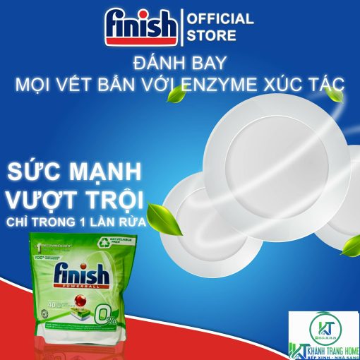 VIÊN RỬA BÁT ECO FINISH 0% 40 VIÊN CHÍNH HÃNG - 3