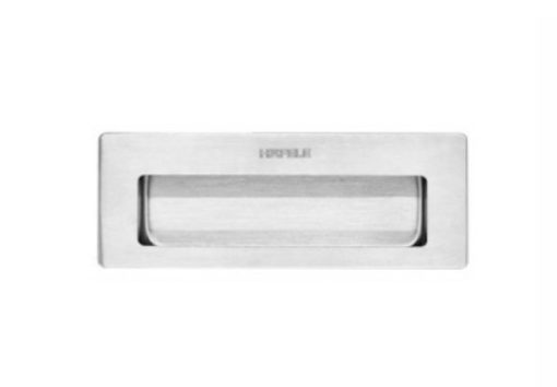 DIY Tay nắm âm 115x42mm – Màu Inox mờ Hafele 489.72.130 - 1