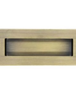 DIY Tay nắm âm 125x51mm – Màu đồng rêu Hafele 489.72.145