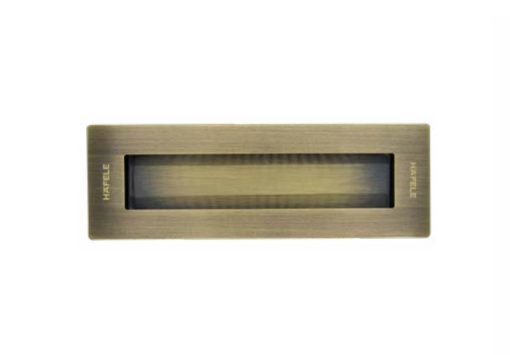 DIY Tay nắm âm 150x51mm – Màu đồng rêu Hafele 489.72.146 - 1