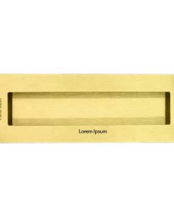 DIY Tay nắm âm 150x51mm – Màu đồng bóng PVD Hafele 489.72.142