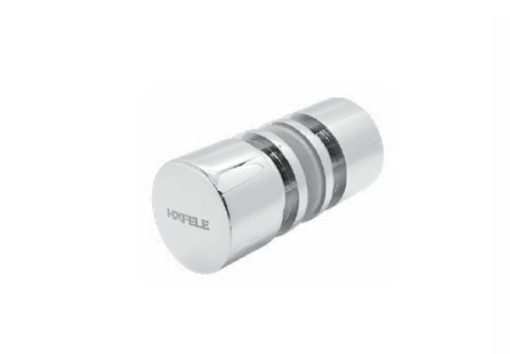 Tay nắm cho cửa kính màu Chrome bóng Hafele 981.71.132 - 1