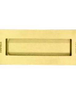 DIY Tay nắm âm 125x51mm – Màu đồng bóng PVD Hafele 489.72.141