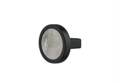 Tay nắm tủ Hafele màu đen mờ 32mm 106.70.180 - 1