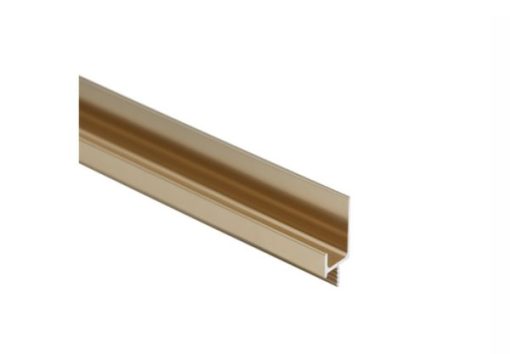 Tay nắm dạng thanh nhôm mạ màu champagne Hafele 126.22.803 - 1