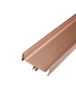 Tay nắm dọc đôi Gola/ Lắp giữa chiều dài hữu dụng 2400 mm màu vàng hồng Hafele 126.37.949