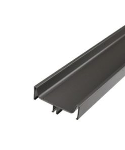 Tay nắm dọc đôi Gola/ Lắp giữa chiều dài hữu dụng 2400 mm màu xám đen Hafele 126.37.947