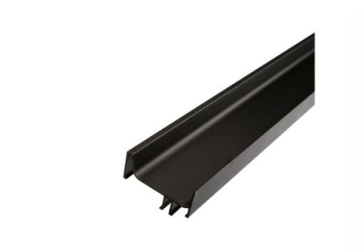 Tay nắm dọc đơn Gola/ Lắp mặt bên chiều dài hữu dụng 2400 mm màu đồng đen Hafele 126.37.970 - 1