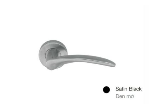 Tay nắm gạt có nắp che màu đen mờ Inox 304 Hafele 903.99.791 - 1