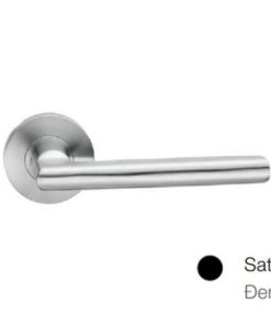 Tay nắm gạt có nắp che màu đên mờ Inox 304 Hafele 903.99.789