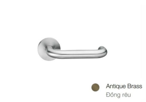 Tay nắm gạt có nắp che màu đồng rêu Inox 304 Hafele 903.99.784 - 1