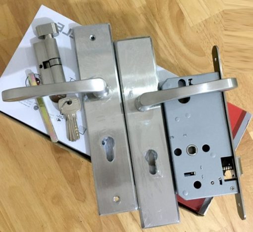 Bộ khóa tay nắm đế dài DIY Hafele 499.62.503 - 5