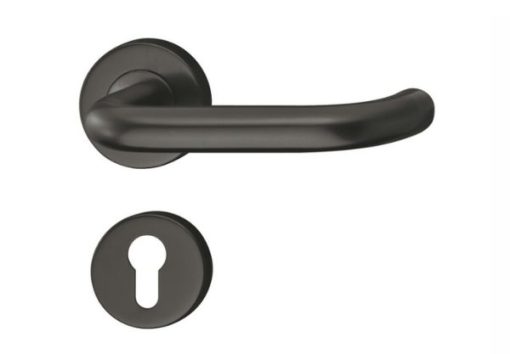 Tay nắm gạt cửa phòng có nắp che Inox 304 Hafele 903.92.588 - 1