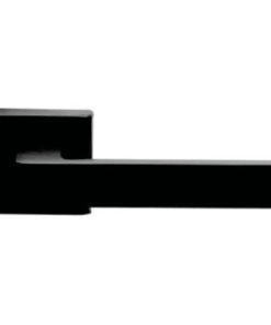 Tay nắm gạt TECHNA Hafele màu đen 901.79.714