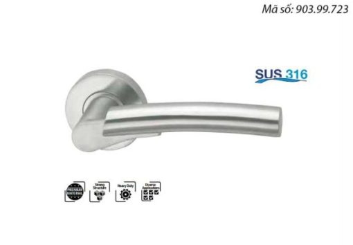 Tay nắm gạt Inox 316 Häfele 903.99.723 - 1
