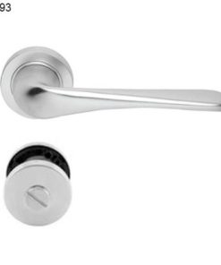 Tay nắm gạt Hafele LEMANS cho cửa vệ sinh 901.99.593