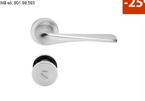 Tay nắm gạt Hafele LEMANS cho cửa vệ sinh 901.99.593 - 1