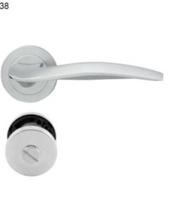 Tay nắm gạt Hafele WIND cửa vệ sinh 901.98.038