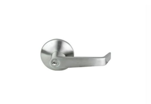 Tay nắm gạt với nắp che Inox mờ Hafele 911.54.019 - 1