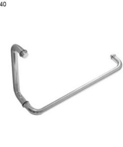 Tay nắm phòng tắm kính DIY Hafele 499.68.040