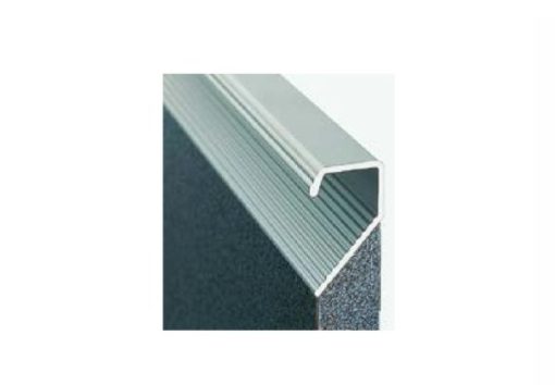 Tay nắm dạng thanh nhôm mạ màu bạc Hafele 126.34.925 - 1