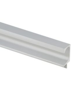 Tay nắm dạng thanh nhôm mạ màu bạc Hafele 126.27.905