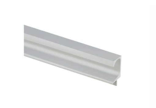 Tay nắm dạng thanh nhôm mạ màu bạc Hafele 126.27.905 - 1