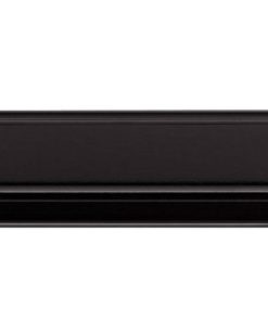 Tay nắm dạng thanh nhôm mạ màu đen mờ Hafele 126.36.300