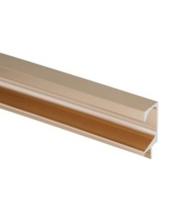 Tay nắm dạng thanh nhôm mạ màu đồng Hafele 126.27.103