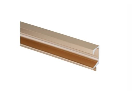 Tay nắm dạng thanh nhôm mạ màu đồng Hafele 126.27.103 - 1