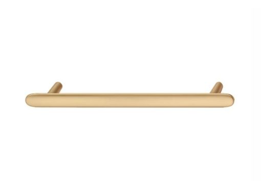 Tay nắm tủ Hafele màu mạ vàng mờ 142mm 106.70.109 - 1