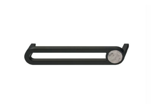 Tay nắm tủ Hafele màu đen mờ 167mm 106.70.175 - 1