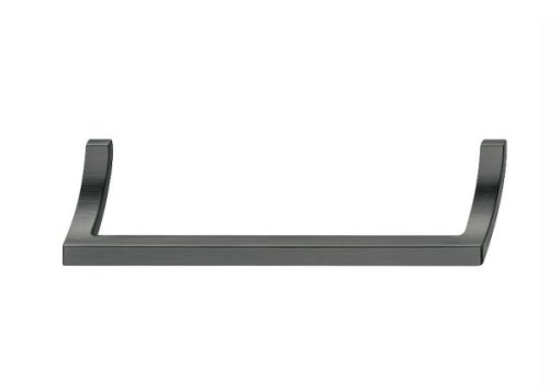 Tay nắm tủ Hafele màu mạ niken đen mờ 74mm 106.69.320 - 1