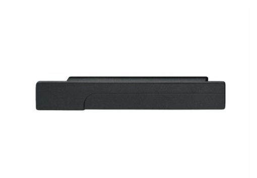 Tay nắm tủ Hafele màu mạ thiếc xám tối 124mm 106.70.240 - 1
