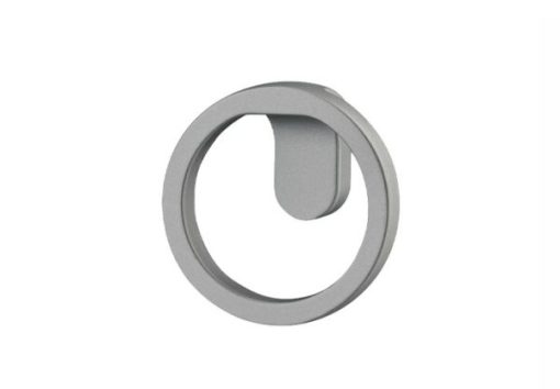 Tay nắm tủ Hafele màu than chì 51mm 106.70.185 - 1