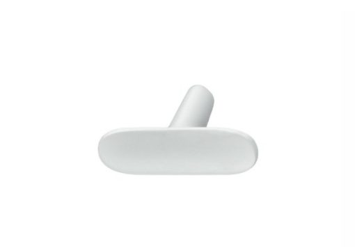 Tay nắm tủ Hafele màu trắng mờ 46mm 106.70.121 - 1