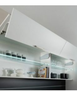 Tay nâng 2 cánh Häfele cao 710-790mm Trắng 372.29.069