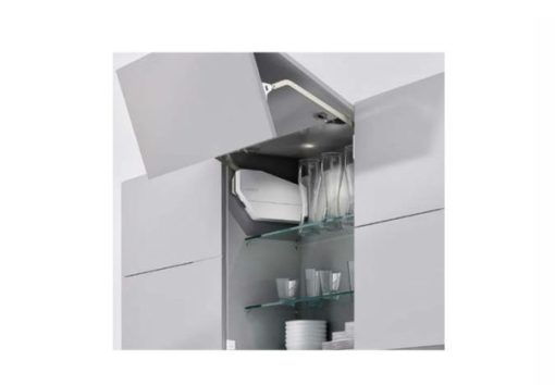 Bộ cơ cấu tay nâng điện Hafele nắp đậy màu xám 372.29.705 - 1