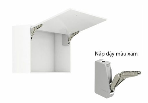 Tay nâng 1 cánh Hafele FREE FLAP 3.15 màu trắng D 493.05.850 - 1